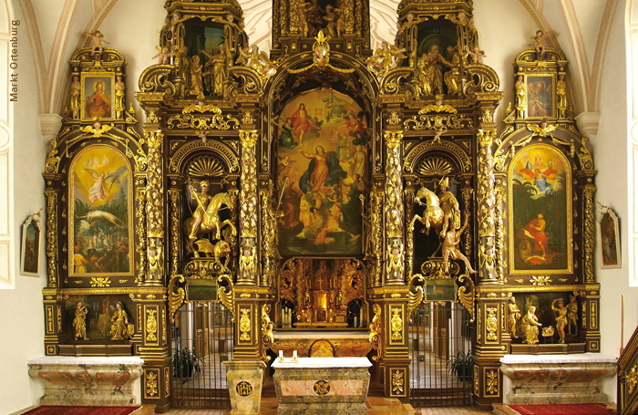 [Translate to Englisch:] Hotel Zum Koch Ausflugsziele Ortenburg Wallfahrtskirche Sammarei